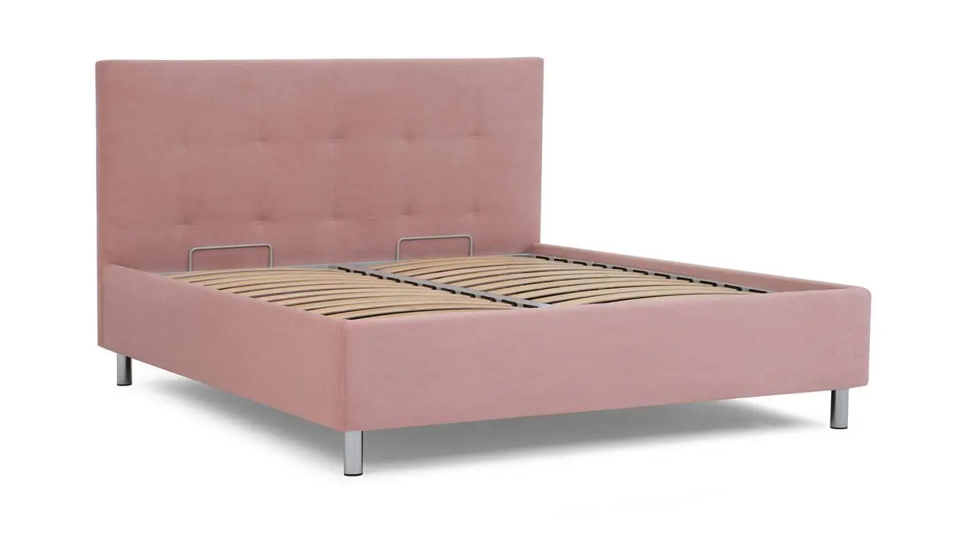 Мягкая кровать Evelin I с широким изголовьем Askona фотография товара - 8 - большое изображение