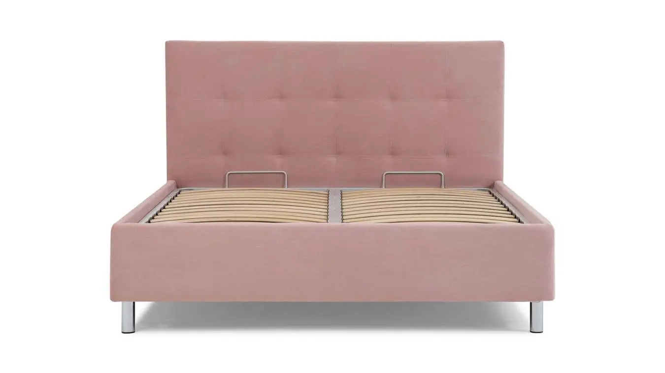 Мягкая кровать Evelin I с широким изголовьем Askona фотография товара - 7 - большое изображение