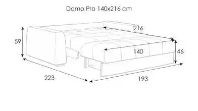 Диван Domo Pro с коробом для белья с накладками Askona фото - 15 - превью