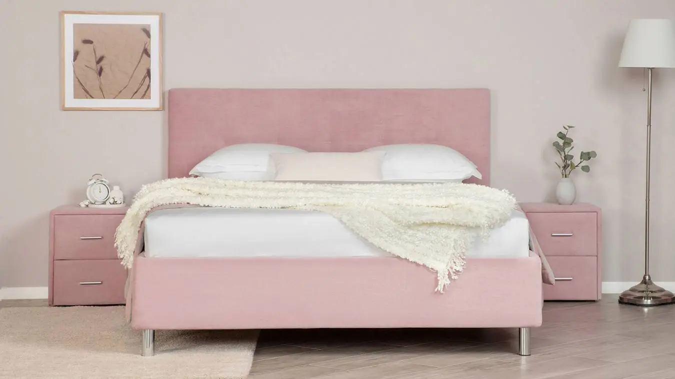Мягкая кровать Evelin I с широким изголовьем Askona фотография товара - 2 - большое изображение