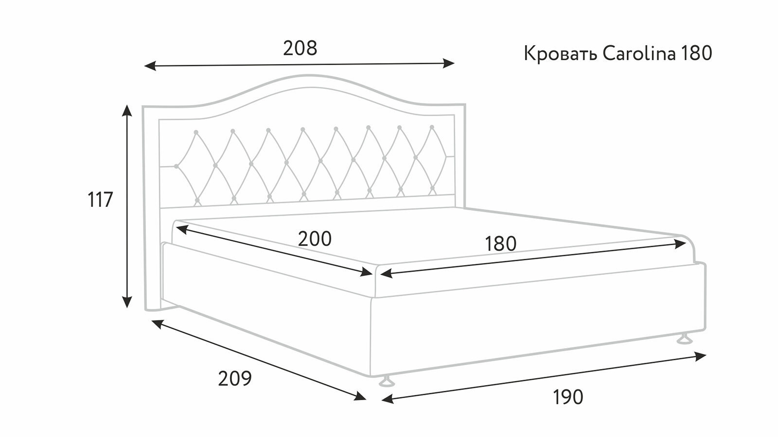 Купить Кровать Размер 140