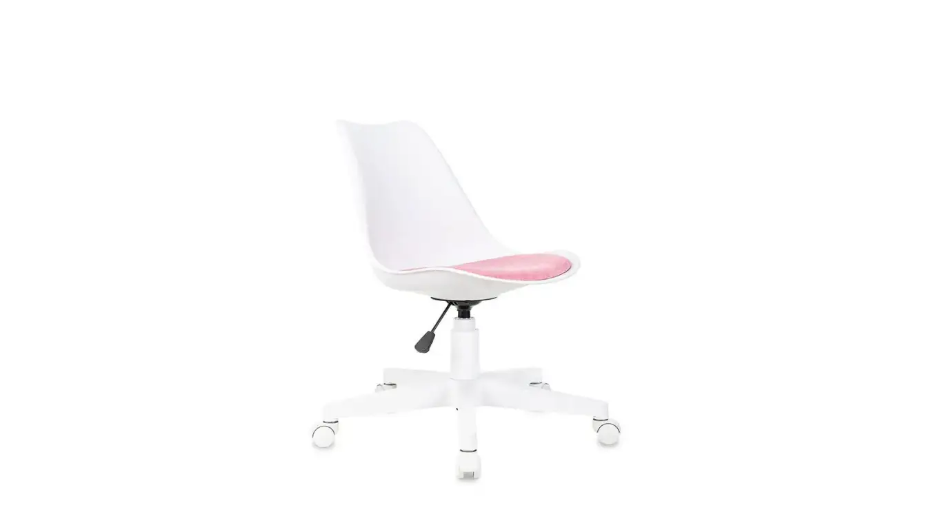 Кресло Askona Lum, цвет белый+розовый картинка - 1 - большое изображение