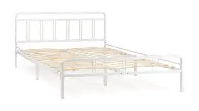Современная металлическая кровать Avinon, цвет белый в спальню Askona фотография товара - 6 - превью
