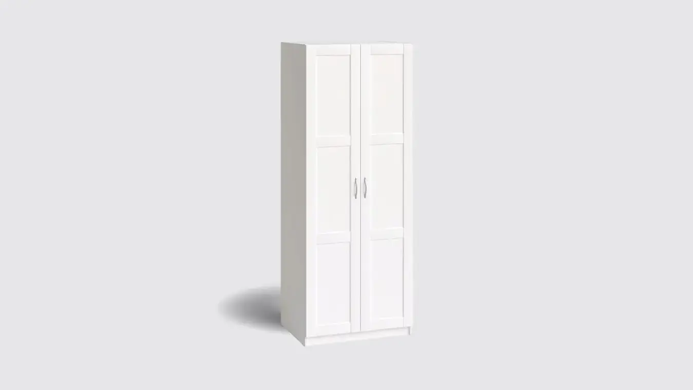 Шкаф двухдверный Istra Белый фото - 1 - большое изображение