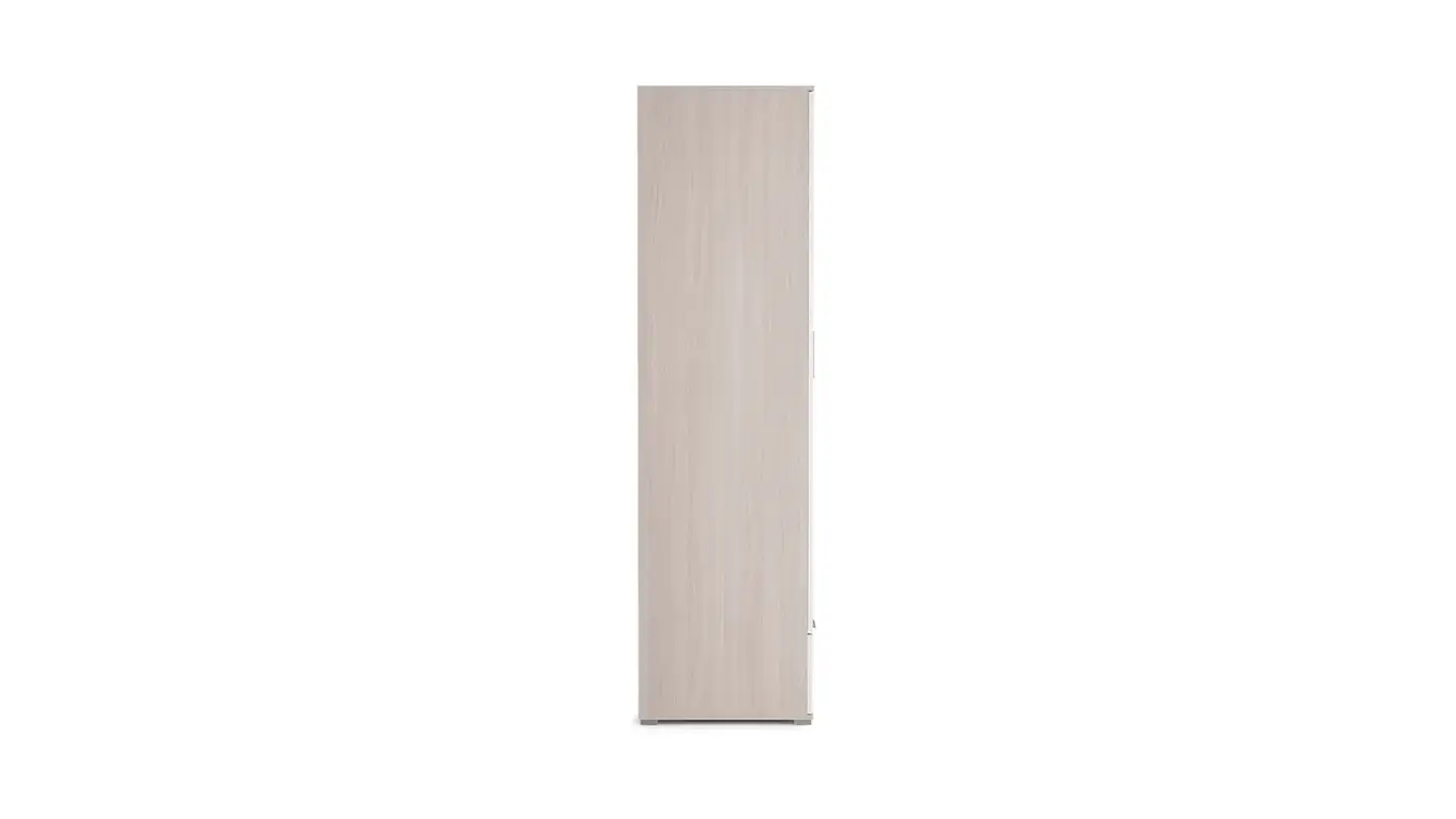 Шкаф для одежды с ящиком Essey, цвет Ясень шимо+Белый блеск фото - 5 - большое изображение