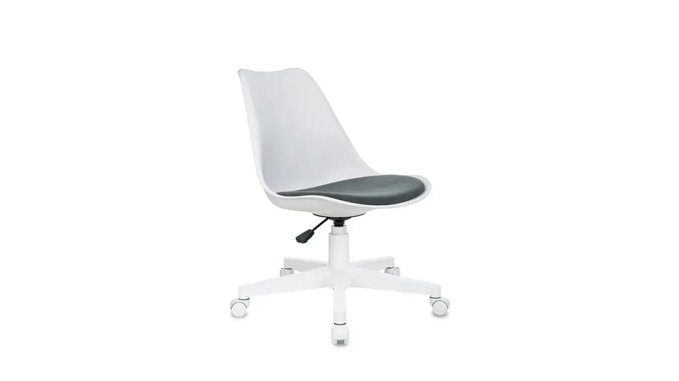 Кресло Askona Lum, цвет белый+серый картинка - 1 - большое изображение