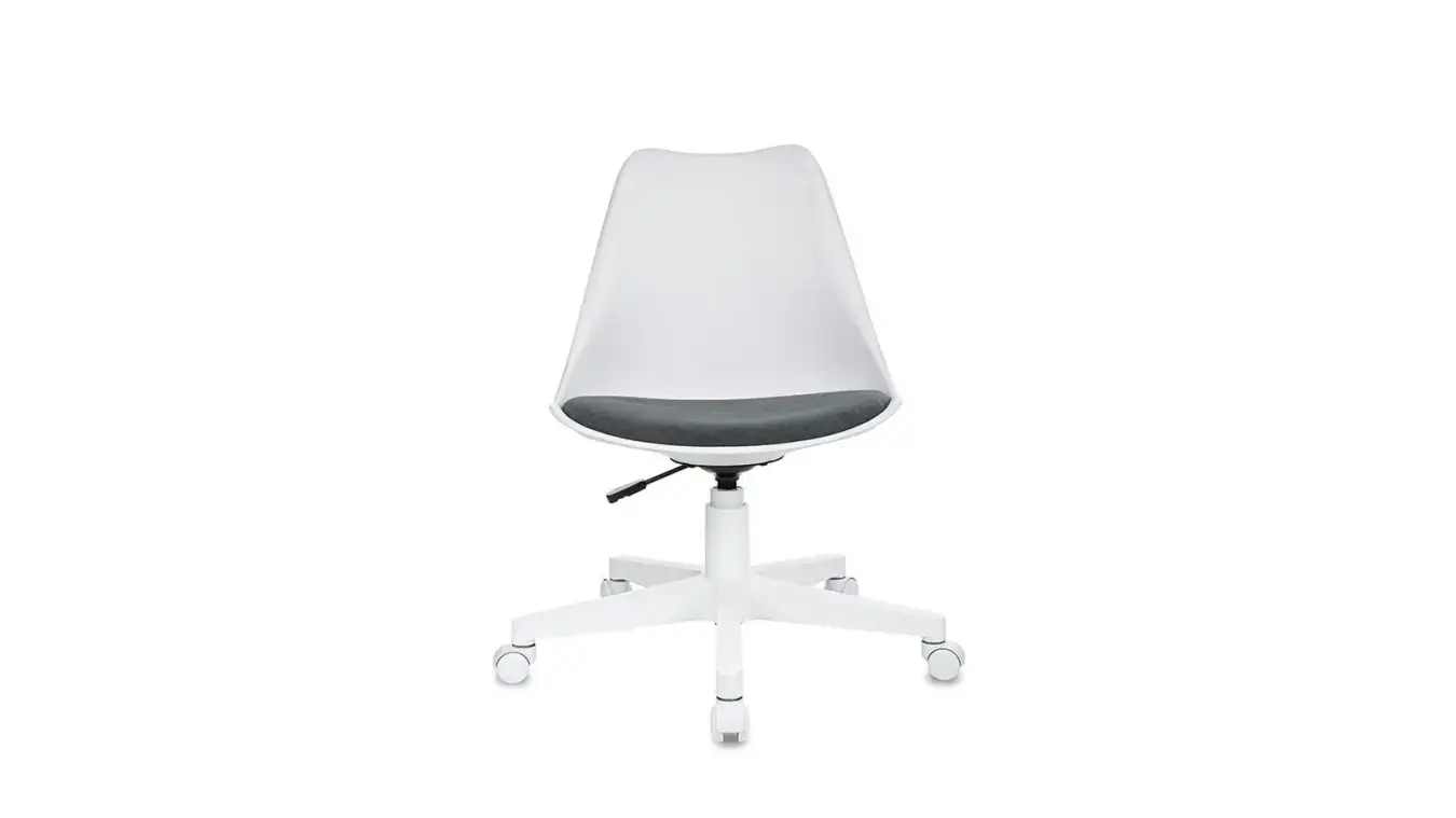 Кресло Askona Lum, цвет белый+серый картинка - 2 - большое изображение
