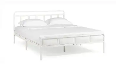 Современная металлическая кровать Avinon, цвет белый в спальню Askona фотография товара - 5 - превью