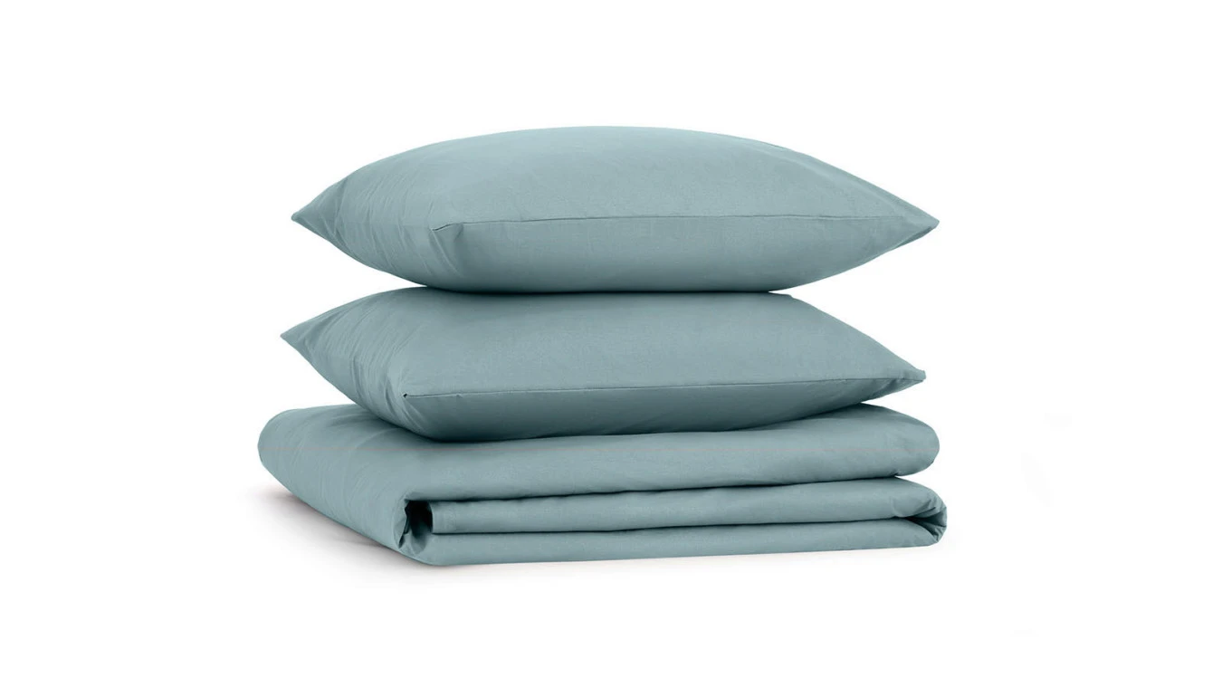 Постельное белье Comfort Cotton, цвет: Серо-голубой Askona фото - 1 - большое изображение