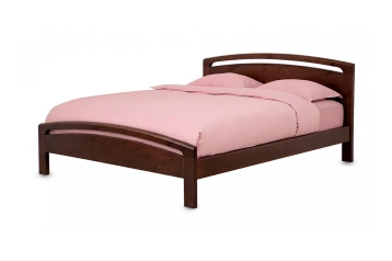 Деревянная кровать Regina New, цвет темный орех - 2