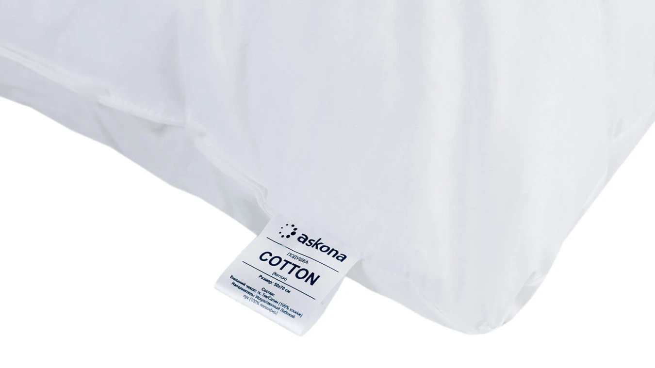 Подушка Cotton картинка - 3 - большое изображение