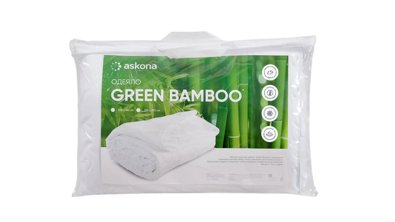 Одеяло Green bamboo картинка - 1 - большое изображение