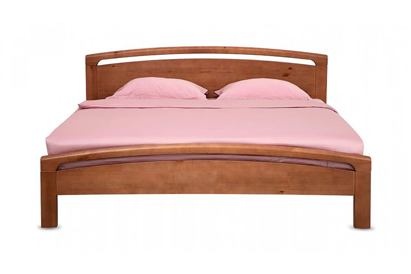 Деревянная кровать Regina, цвет светлый орех - 4 - большое изображение