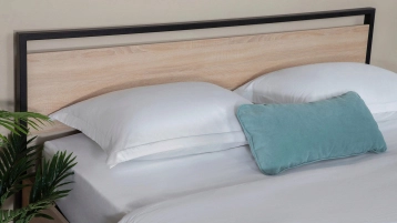 Кровать Moris, цвет Дуб бардолино из лдсп в современном стиле Askona фотография товара - 4