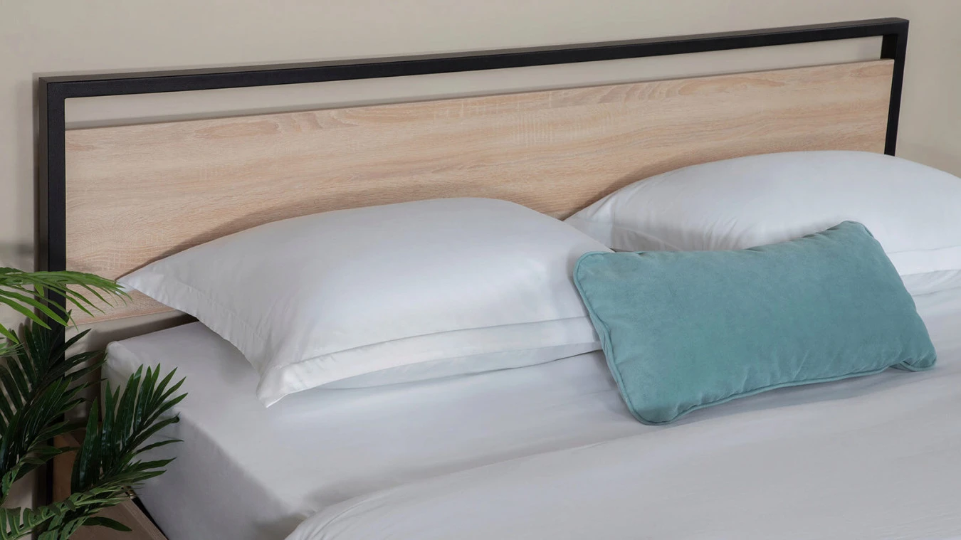 Кровать Moris, цвет Дуб бардолино из лдсп в современном стиле Askona фотография товара - 5 - большое изображение