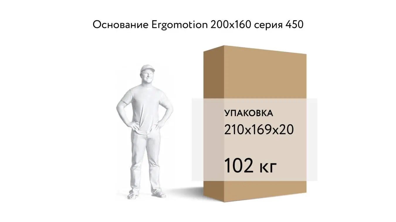 кереуеті Ergomotion 450 Grey Askona - 18 - большое изображение