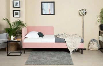 Мягкая угловая кровать Astra, цвет Aura 06 с боковой спинкой Askona фото - 4