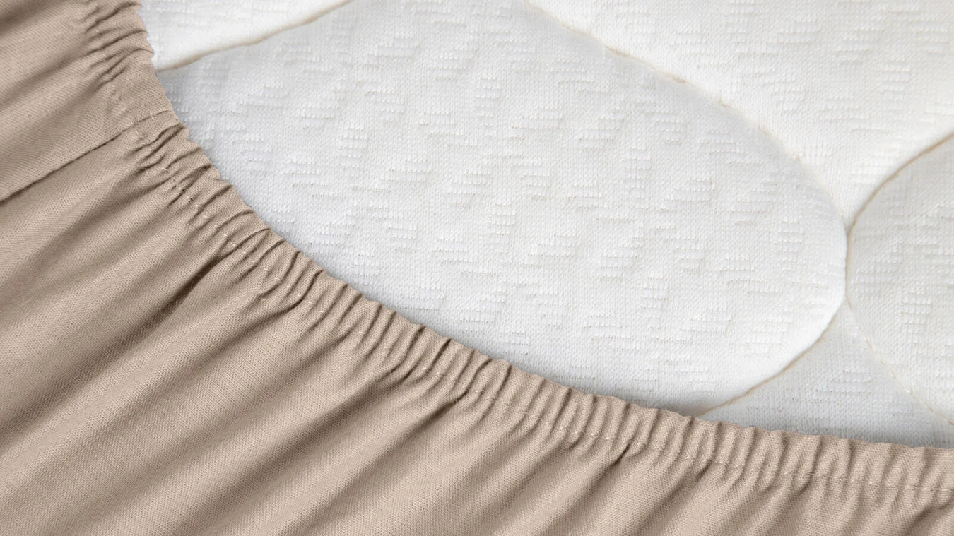 Простынь на резинке Comfort Cotton, цвет: Льняной Askona фото - 5 - большое изображение