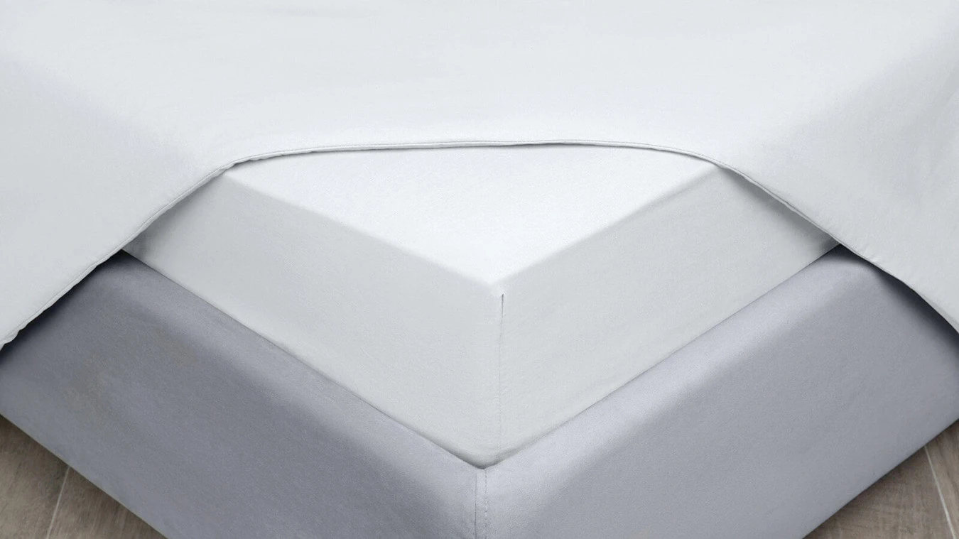 Простынь на резинке Comfort Cotton, цвет: Белый Askona фото - 2 - большое изображение