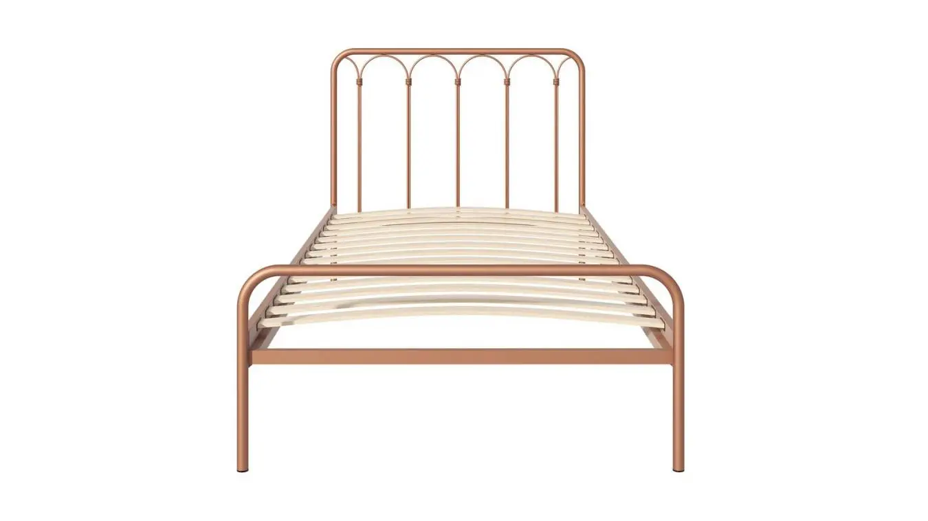 Металлическая кровать Corsa Bronza matic в спальню Askona фотография товара - 12 - большое изображение