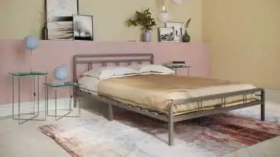 Металлическая кровать Avinon, цвет серый Askona фотография товара - 1 - превью