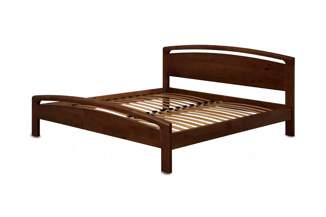 Деревянная кровать Regina New, цвет темный орех - 6 - большое изображение