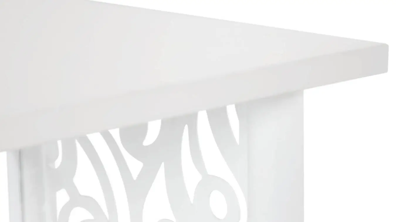 киіну үстелі Parmin, ақ шегрен түсті - 10 - большое изображение