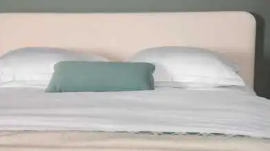 Мягкая кровать Extra I на высоких ножках с прямым изголовьем Askona фотография товара - 4 - превью