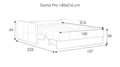 Диван Domo Pro с коробом для белья с узкими подлокотниками Askona фото - 15 - превью