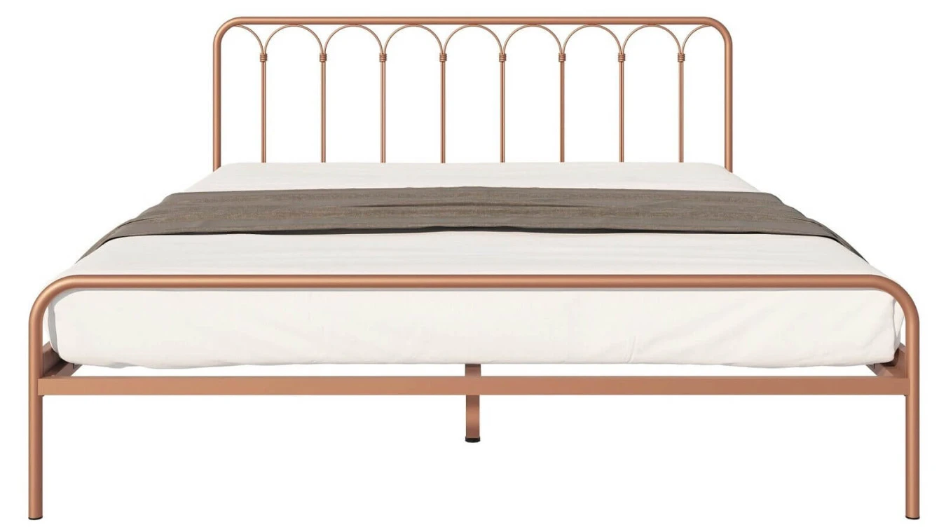 Металлическая кровать Corsa Bronza matic в спальню Askona фотография товара - 4 - большое изображение