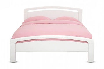 Кровать Regina New, цвет белый фактурный из натурального дерева - 2