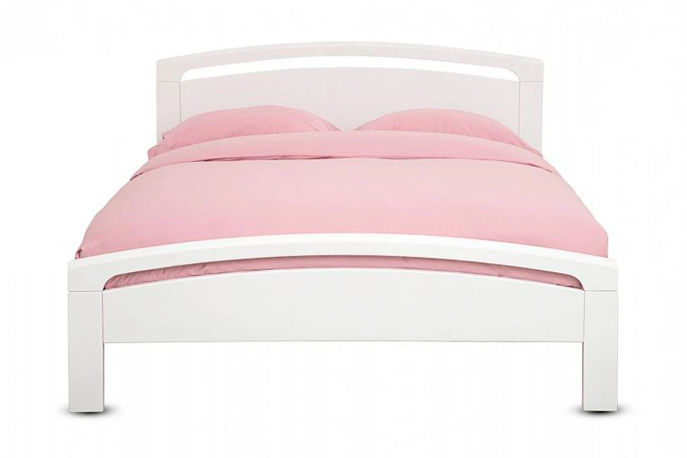 Кровать Regina New, цвет белый фактурный из натурального дерева - 3 - большое изображение