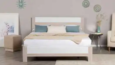 Кровать Mary, цвет Ясень шимо + mWhite из лдсп в современном стиле Askona фотография товара - 2 - превью