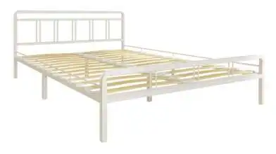 Современная металлическая кровать Avinon, цвет белый в спальню Askona фотография товара - 9 - превью