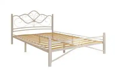 Кованая кровать LUARA, цвет белый в спальню Askona фотография товара - 2 - превью