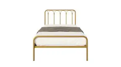 Металлическая кровать Corsa old gold mat в спальню Askona фотография товара - 10 - превью