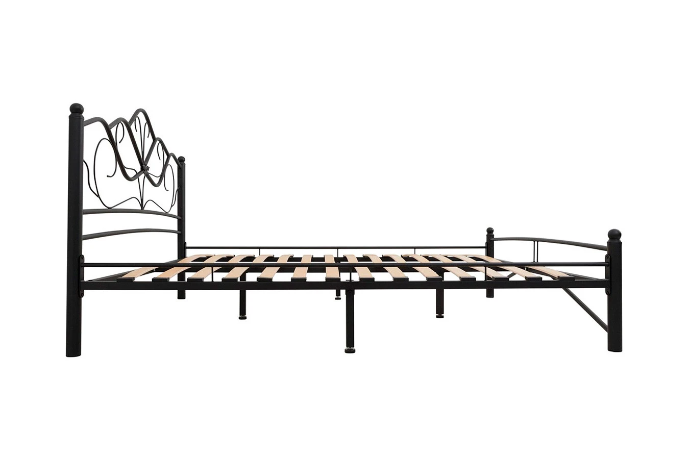 Кованая кровать LUARA, цвет чёрный Askona фото - 9 - большое изображение