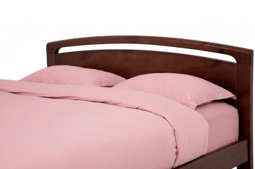 Деревянная кровать Regina New, цвет темный орех - 3