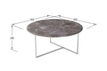 Журнальный столик Madjore, цвет Серый мрамор фото - 4 - превью