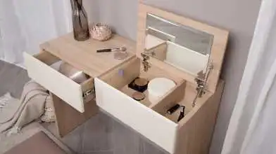 Туалетный столик Handy, цвет Дуб Бардолино натуральный + mBeige фото - 3 - превью