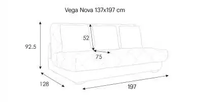 Диван Vega Nova с коробом для белья Askona фото - 9 - превью